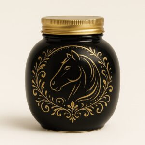 Black horse